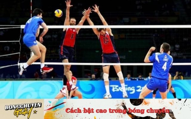 Cách bật cao trong bóng chuyền