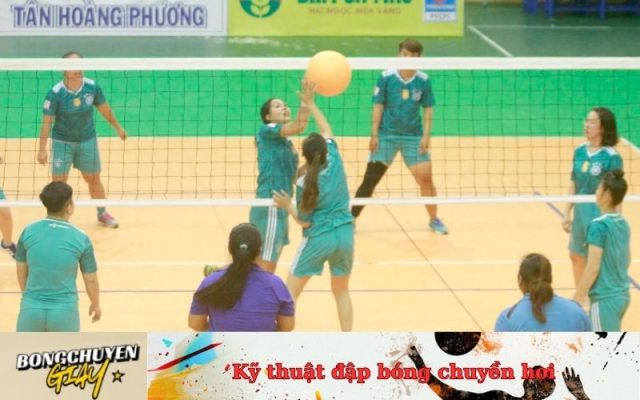Kỹ thuật đập bóng chuyền hơi